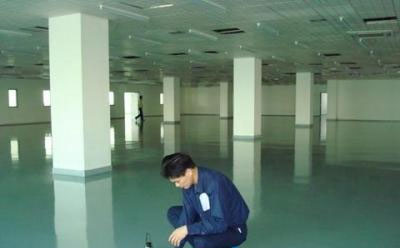如何检测环氧地坪厚度和东城街道环氧地坪用量